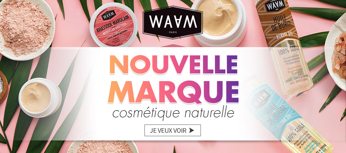 Nouvelle marque Cosmetique maison WAAM